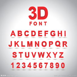 3D字母設計 數字廣告中的視覺力量與創意表達